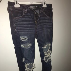 Dark denim jeans from American Eagle